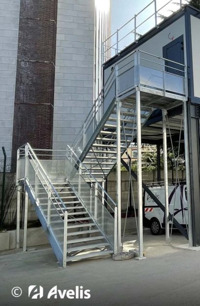 Escalier droit ERT 2UP Avelis